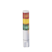 FEDERAL SIGNAL INDUSTRIAL MSL3-024 Indicador de estado LED MicroStat 3 niveles UL y cUL 24Vcd rojo á