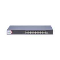 HIKVISION DS-3E1526P-EI Switch Gigabit PoE+ / Monitoreable / 24 Puertos 1000 Mbps PoE+ / 1 Puerto 10