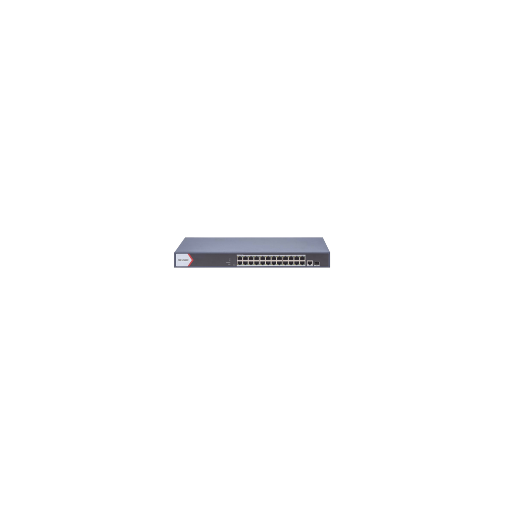HIKVISION DS-3E1526P-EI Switch Gigabit PoE+ / Monitoreable / 24 Puertos 1000 Mbps PoE+ / 1 Puerto 10