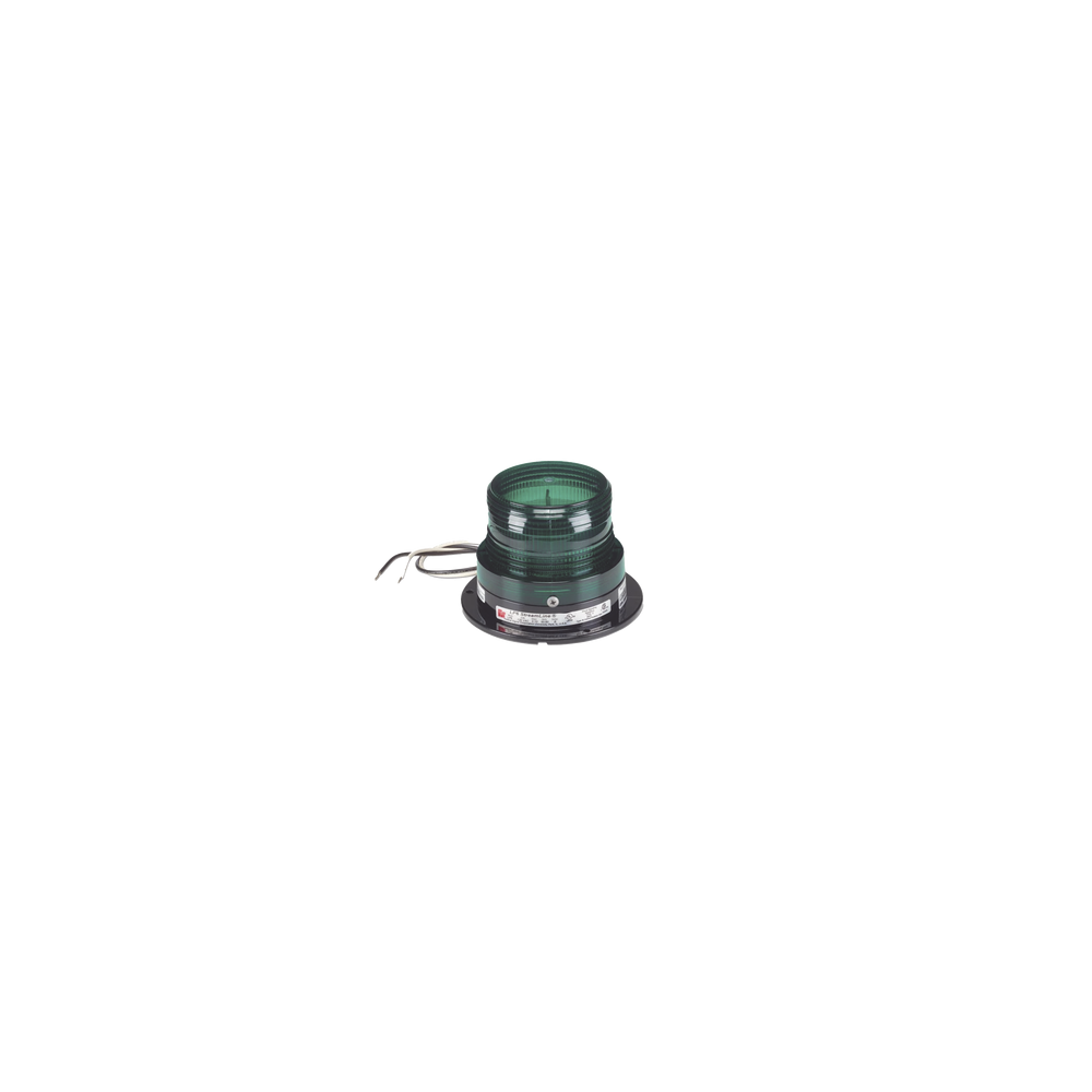 FEDERAL SIGNAL INDUSTRIAL LP6-120-G Estrobo Serie Streamline Mini 120 Vca Verde