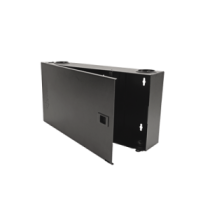 SIEMON LVW-F4-01 (LVW-F4-01) FIBER ENCLOSURE LIGHTVERSE WALL MOUNT FIXED ACCESS 4 OPENINGS BLACK