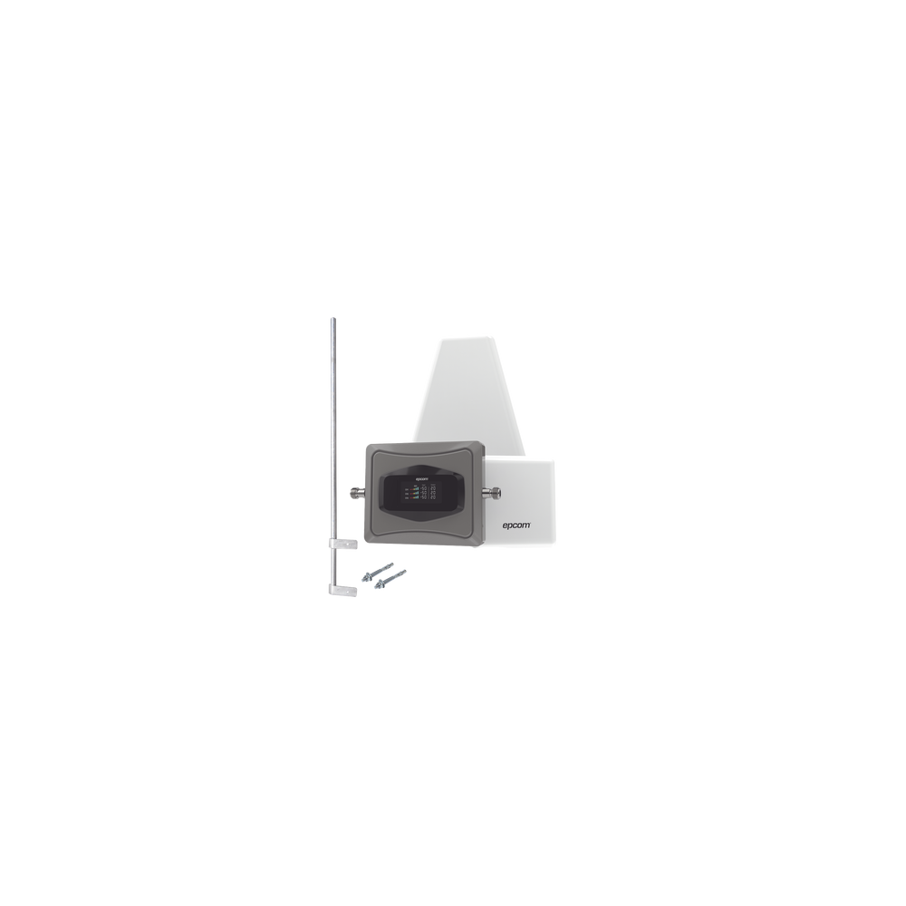 EPCOM EP-TB-4GV2-CMLP Kit Amplificador de Señal Celular 4G/ Incluye Mástil / Mejora las llamadas con