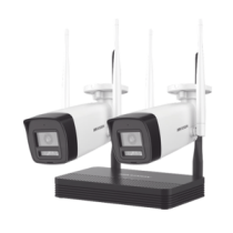 HIKVISION NKS422W0H Kit IP Inalámbrico 2 Megapixel (1080p) / NVS 4 Canales / 2 Cámaras Bala para Ext