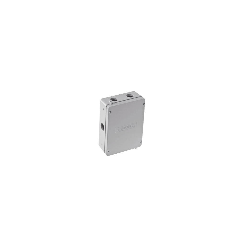 RAWELT JB-0548-53 Caja de Unión de Aluminio con 5 salidas de 3/4" / 2 Izq _ 2 Der_ 1 Abajo.