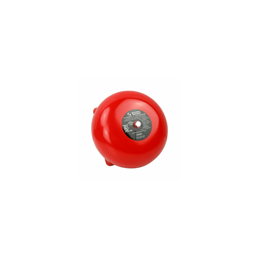 SYSTEM SENSOR SSM2410 CAMPANA P/ALARMA D/INCENDIO 10 IN 24 VCD / 81 DB