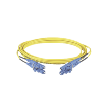 PANDUIT F92ERLNLNSNM030 Jumper de Fibra Optica Monomodo 9/125 OS2 LC-LC Duplex OFNR (Riser) Color Am