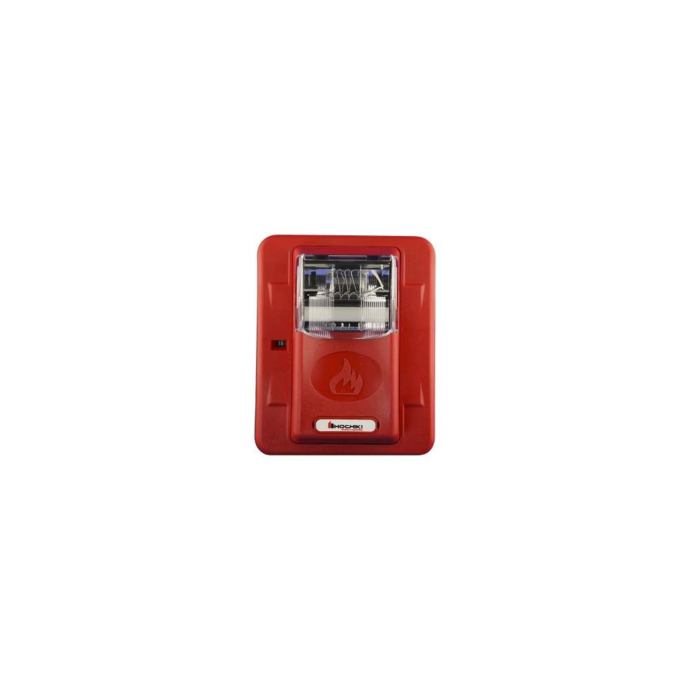 HOCHIKI HES3-24WR Estrobo para Montaje en Pared 24 Vcc Color Rojo (0500-05940)