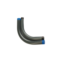 RAWELT CAL-25-PC Codo Conduit Rígido de Aluminio de 1" (25.4 mm) / Recubierto de PVC / Interior de U