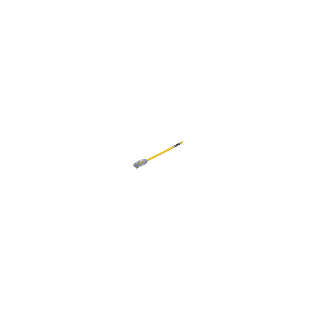 PANDUIT UTP28X4YL Cable de Parcheo UTP Cat6A CM/LSZH Diámetro Reducido (28AWG) Color Amarillo 4ft
