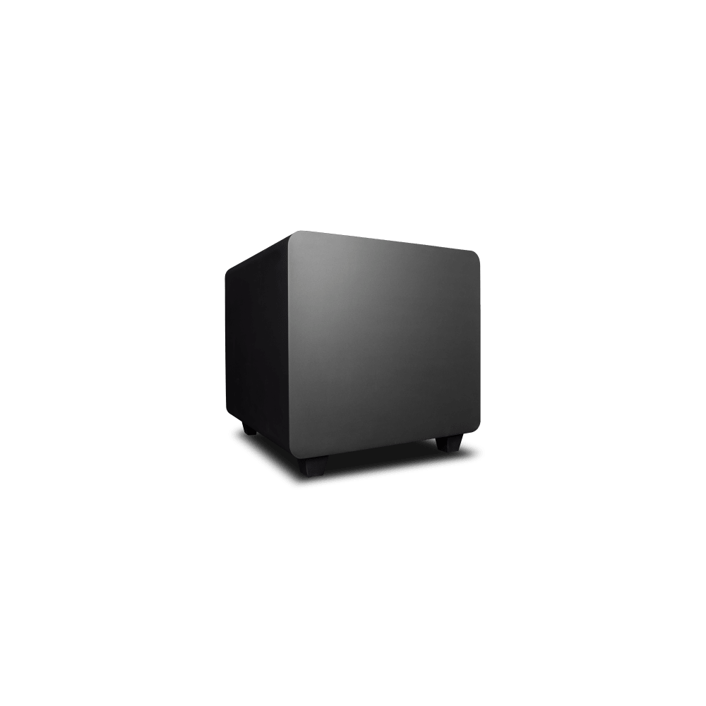 TRUAUDIO DFS12BK Subwoofer Activo de 12in | Diseño Down-Firing | 500W RMS | Reci