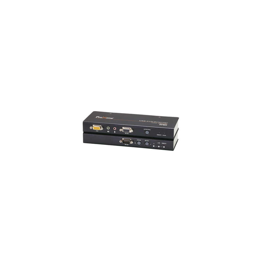 ATEN CE770 Kit Extensor KVM | VGA/Audio | Cat5e | 300m | 1280 x 1024 | Deskew | 