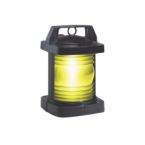 PERKO 1374-ME0-BLK Luz de navegación en color amarillo con arco de visibilidad d