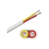 COBRA B7W10T-20-100 Rollo de cable plano grado marino calibre 10 de 2 conductore