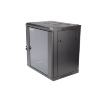 HIKVISION DS-XS6412-S/B Gabinete para Montaje en Pared - Piso / Puerta de Crista