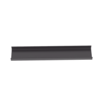 PANDUIT FR12X4BL6 Canaleta FiberRunner? 12X4 de PVC Rígido Color Negro 1.8 m de