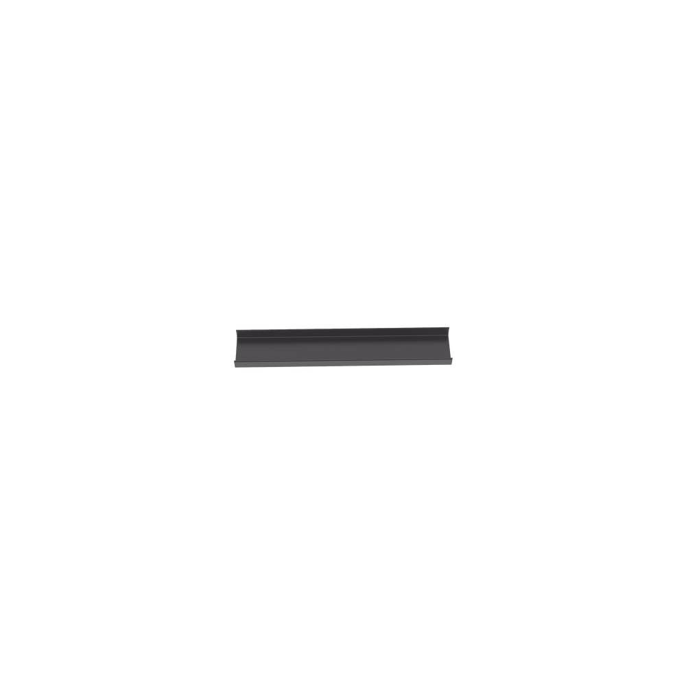 PANDUIT FR12X4BL6 Canaleta FiberRunner? 12X4 de PVC Rígido Color Negro 1.8 m de