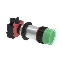 HUBBELL KILLARK HUB-GZB3G4 Luz Piloto Verde con Portalámparas 24 V AC/CD / Longi