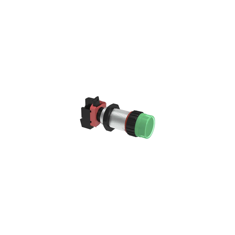 HUBBELL KILLARK HUB-GZB3G4 Luz Piloto Verde con Portalámparas 24 V AC/CD / Longi
