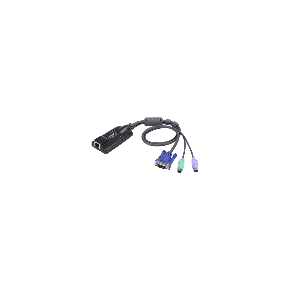 ATEN KA7120 Switch KVM | cable DVI | USB de 2 puertos | con selector remoto de p