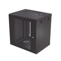 LINKEDPRO SR-1912-LH2G Gabinete de Pared de 12U con Puerta de Cristal Templado 4