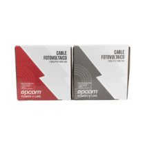 EPCOM POWERLINE KIT2CBLPV10RB/50 Kit de 2 rollos de 50 metros de cable fotovolta