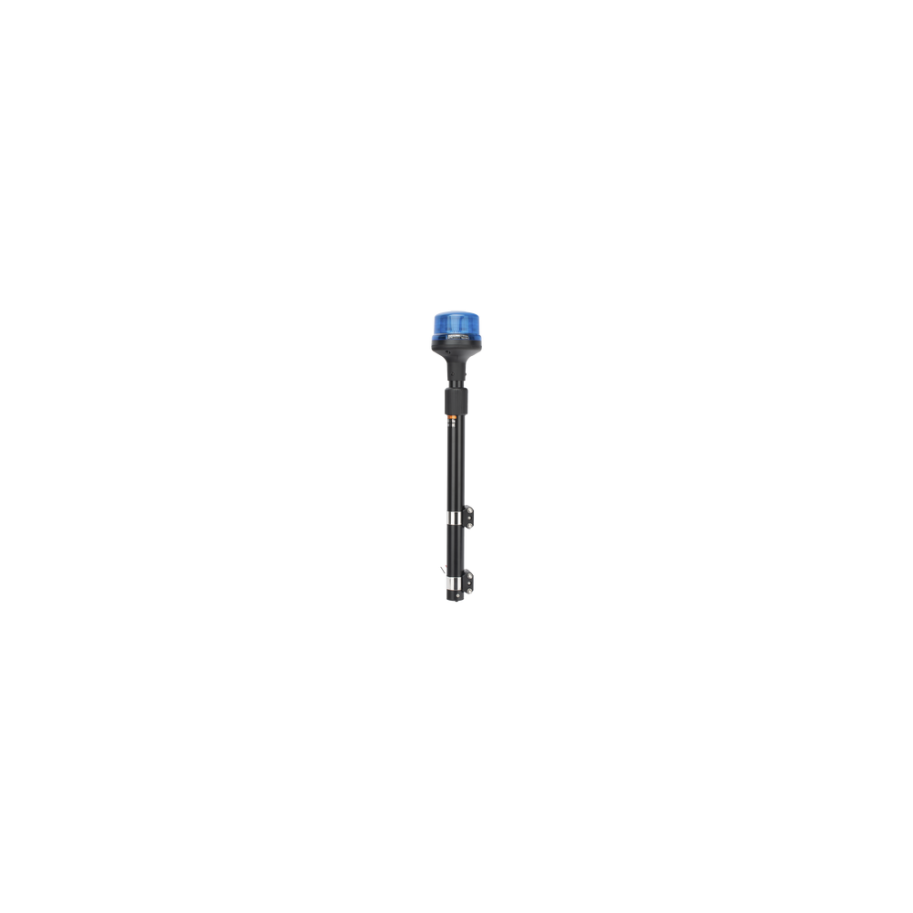 SIGNALPRO SPT16B Luz Telescópica para Motocicletas 8 LED Azul SAE Clase I