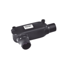 RAWELT OLR-0090-PC Caja Ovalada tipo LR con Recubrimiento Exterior de PVC de 3/4