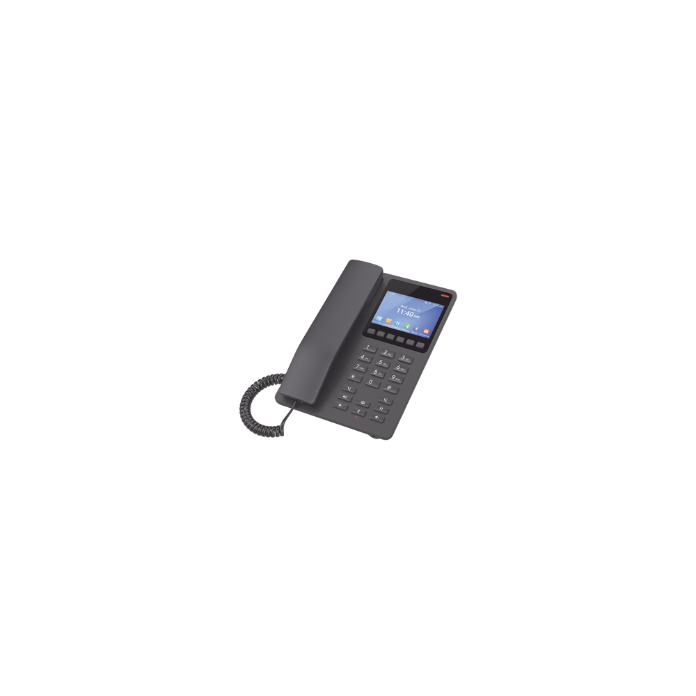 GRANDSTREAM GHP631W Teléfono IP WiFi Hotelero con pantalla LCD a color 2 líneas