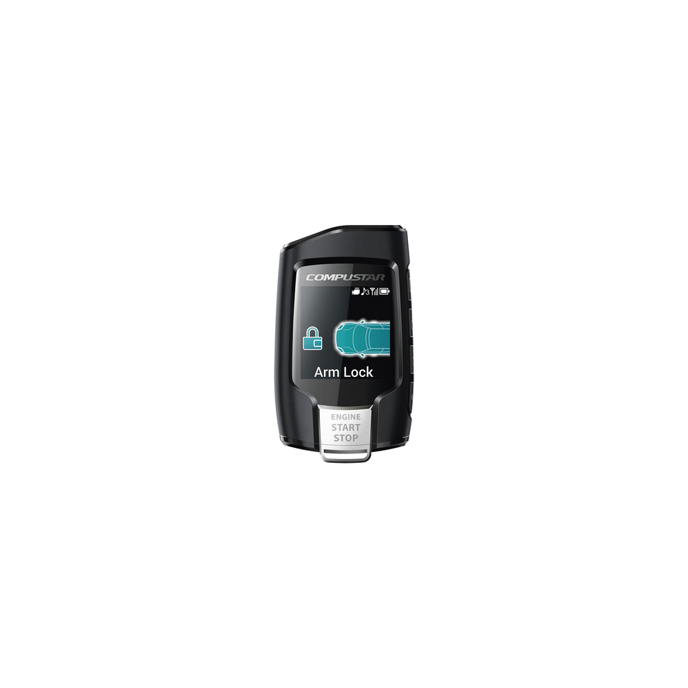COMPUSTAR 2WQ9R-FM Control Remoto Bidireccional de cuatro botones con pantalla p