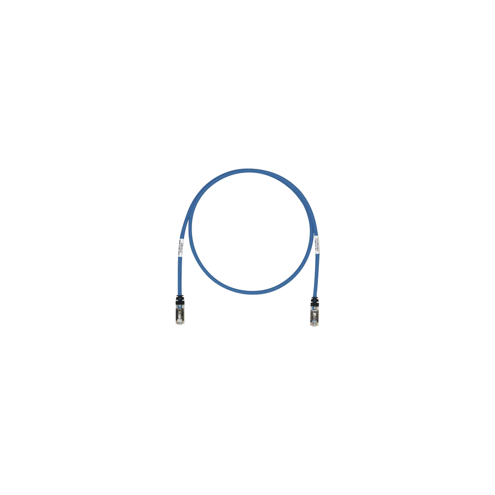 PANDUIT STP6X30BU Patch Cord Cat6A Blindado S/FTP CM/LS0H 30 ft Color Azul