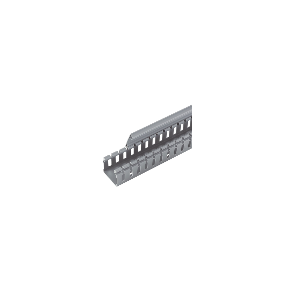 PANDUIT H2X2LG6 Canaleta Ranurada de PVC sin Tapa Tipo H (Tapa Abisagrada) 55.1