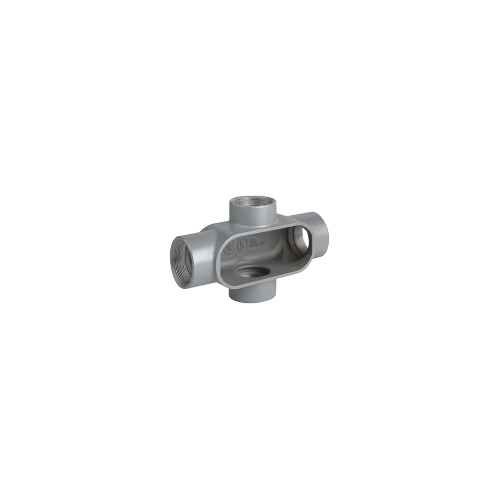 HUBBELL KILLARK HUB-X27-SA Caja Condulet Tipo X de 3/4" / Aluminio libre de Cobr