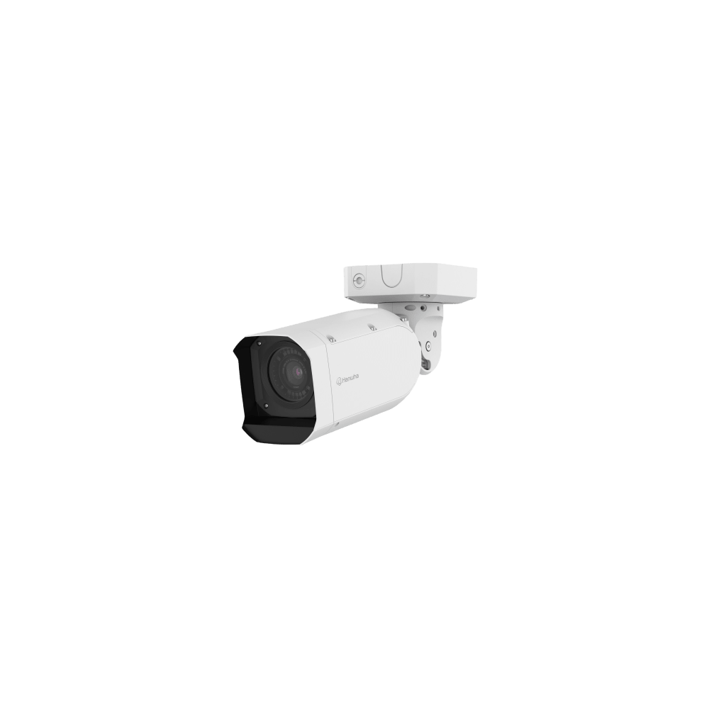 Hanwha Techwin Wisenet TNO-A26081 Camara IP Tipo Bala Ultra Resolución 26MP IA / Lente Varifocal 55-250mm / IP66-IP67-NE