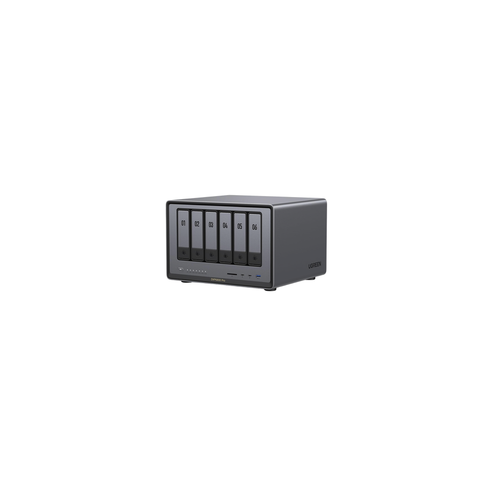 UGREEN 25898 NASync DXP6800 Pro | SO UGOS Pro | Intel® i5 1235u 10-Core? | 6-Bahias (SATA) Hasta 144TB | 2* M.2 SSD Hast