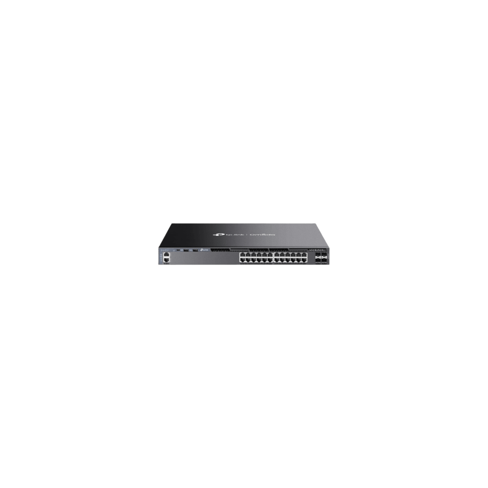 TP-LINK SG6428X Switch Omada L3 SDN Administrable / 24 puertos Gigabit y 4 puertos SFP+ / Funciones RIP VRRP Servidor DH