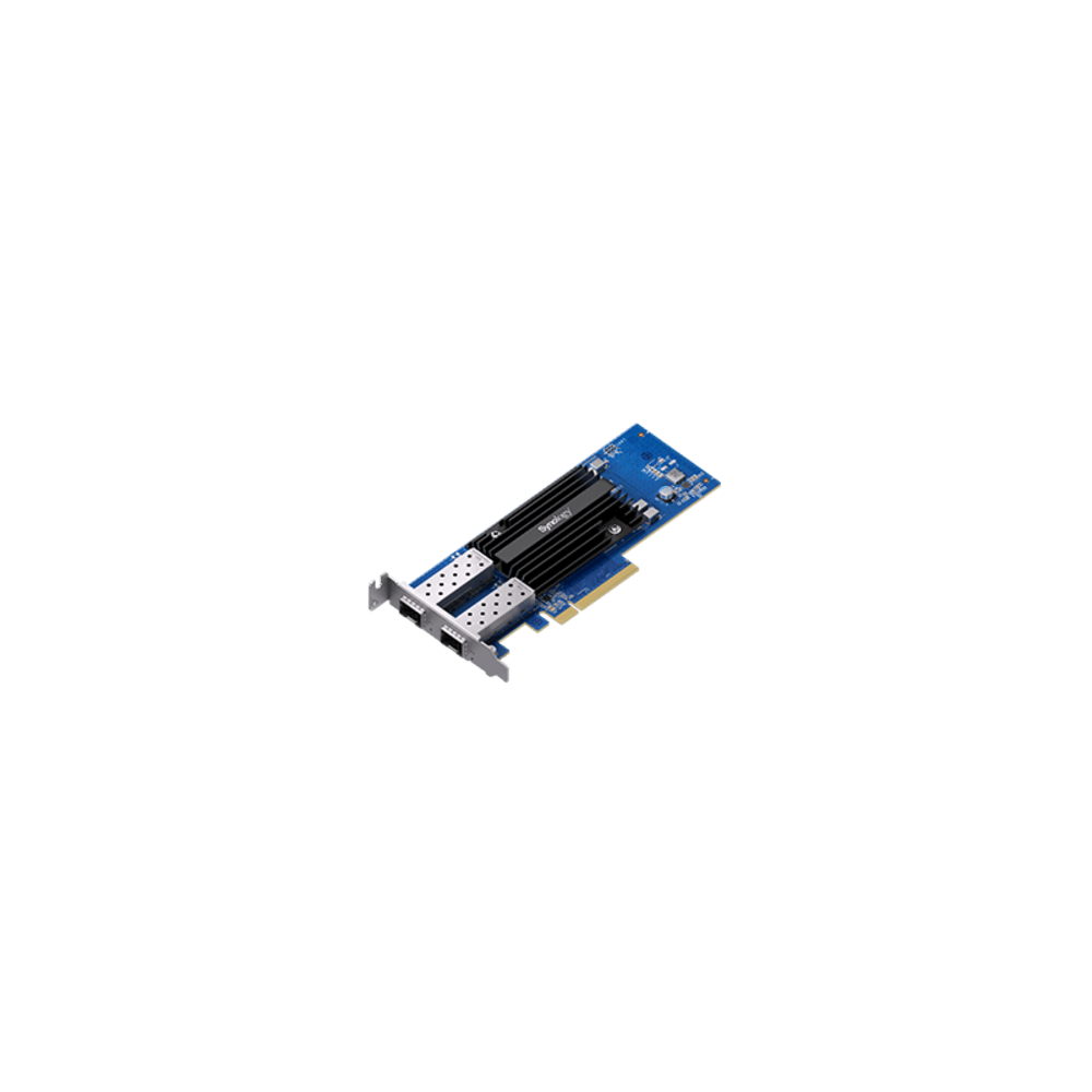 SYNOLOGY E25G30-F2 Adaptador de Red SFP28 de 25 GbE de Doble Puerto | Compatible con Synology | PCIe 3.0 x8 | SFP28 SR y