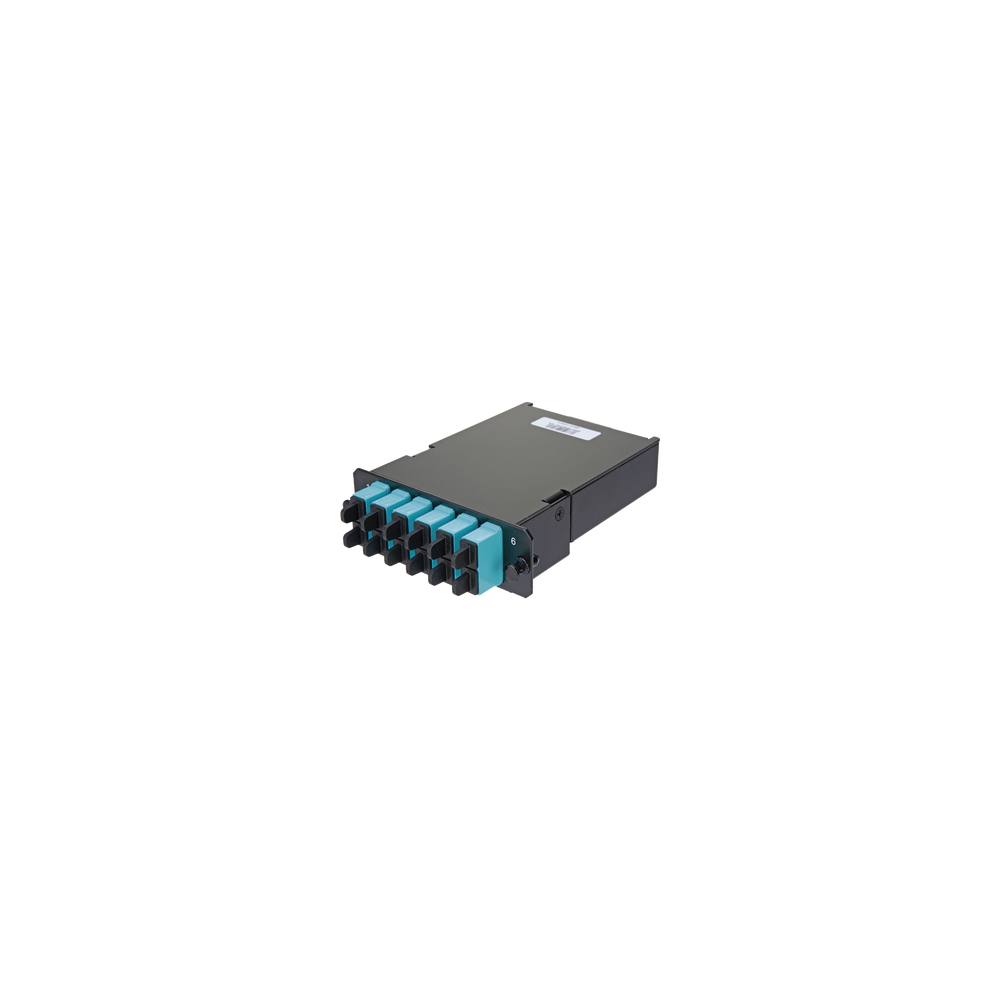 PANDUIT FCSZO-12-03P Placa Acopladora de Fibra Óptica FAP Con 12 Pigtails y 6 Conectores SC Duplex (12 Fibras) Para Fibr