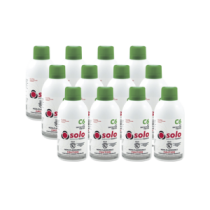 SDI SOLOC6-BP Paquete De 12 Latas De Gas Genuino De Monóxido De Carbono CO De Uso Manual o Dispensadores SOLO-330/SOLO-3