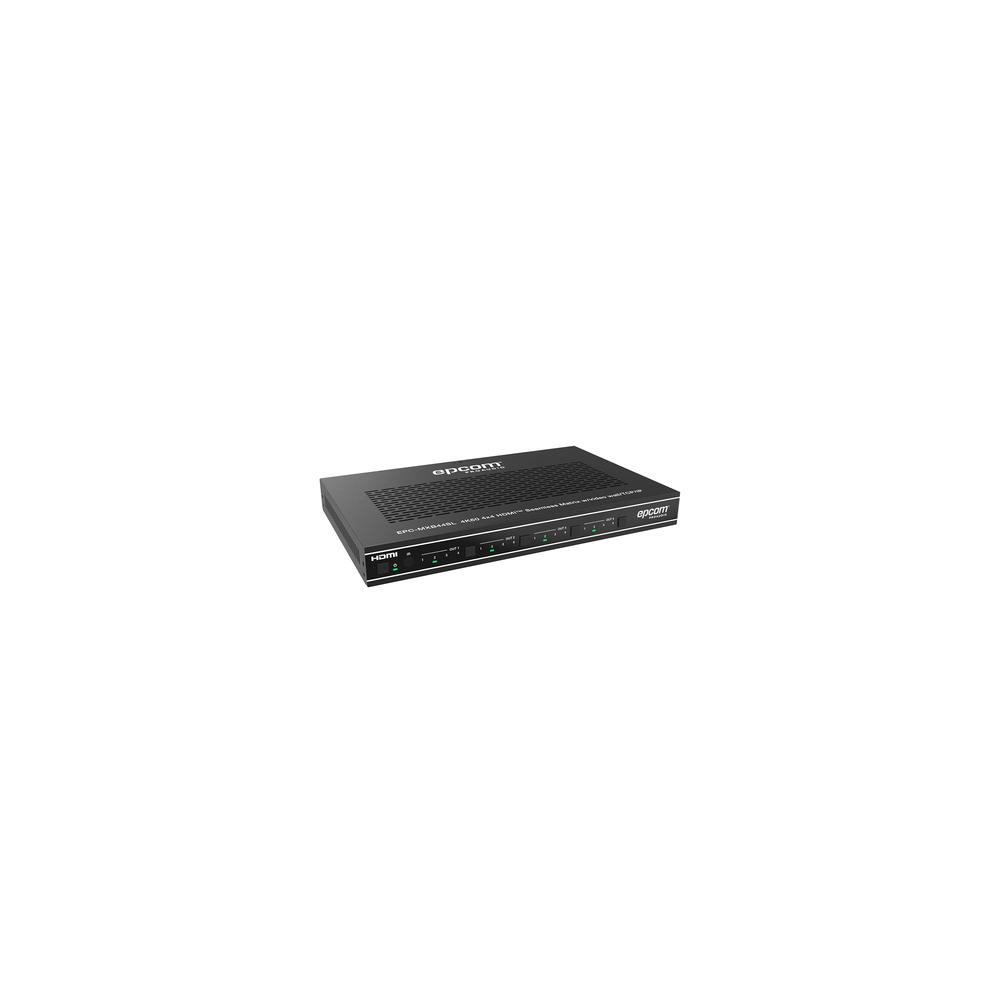EPCOM PROAUDIO EPC-MXB44SL Matriz HDMI 4×4 | Video Wall | Seamless Switch | 10 Modos de Visualización | 4K@60Hz 4:4:4 |