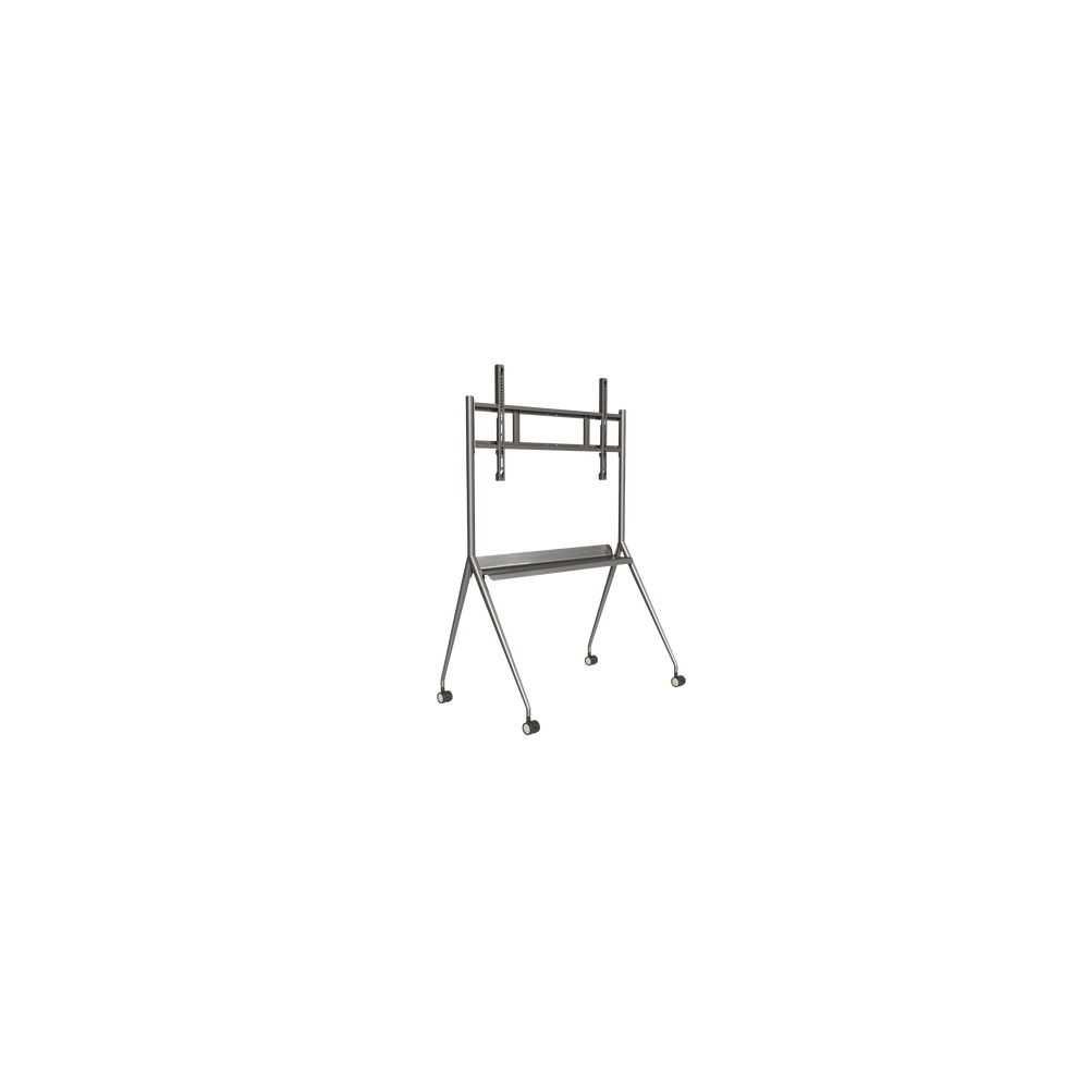 HIKVISION DS-D5ABKY2-B Montaje de Piso Móvil para Pantallas de 86" y 98" / Compatible con VESA / Incluye Soporte para Pa
