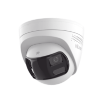 HiLook by HIKVISION IPC-T280HAD-LUF/SL [Dual Light] Turret IP 8 Megapixel / Imagen Panorámica 180/ PoE / Micrófono y Bo