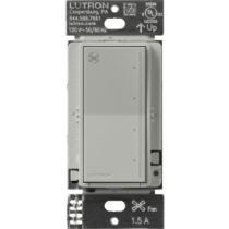 LUTRON RADIORA 3 RRSTANFPB (RadioRa3) Control de ventilador silencioso de 4 velocidades touch