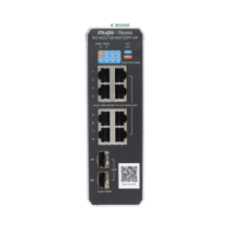 RUIJIE RG-NIS2100-8GT2SFP-HP Switch Industrial PoE hasta  Ideal para temperaturas Extremas y protección contra descargas