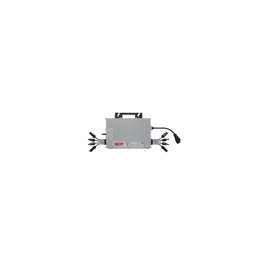 NEP BDM2000240A Microinversor 2.25 Kw 220 Vca para Interconexión a Red Eléctrica IP67 WIFI Incuido Conexión para Cable T