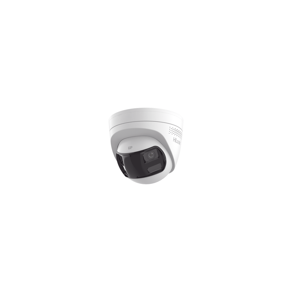 HiLook by HIKVISION IPC-T260HAD-LUF/SL [Dual Light] Turret IP 6 Megapixel / Imagen Panorámica 180/ PoE / Micrófono y Bo
