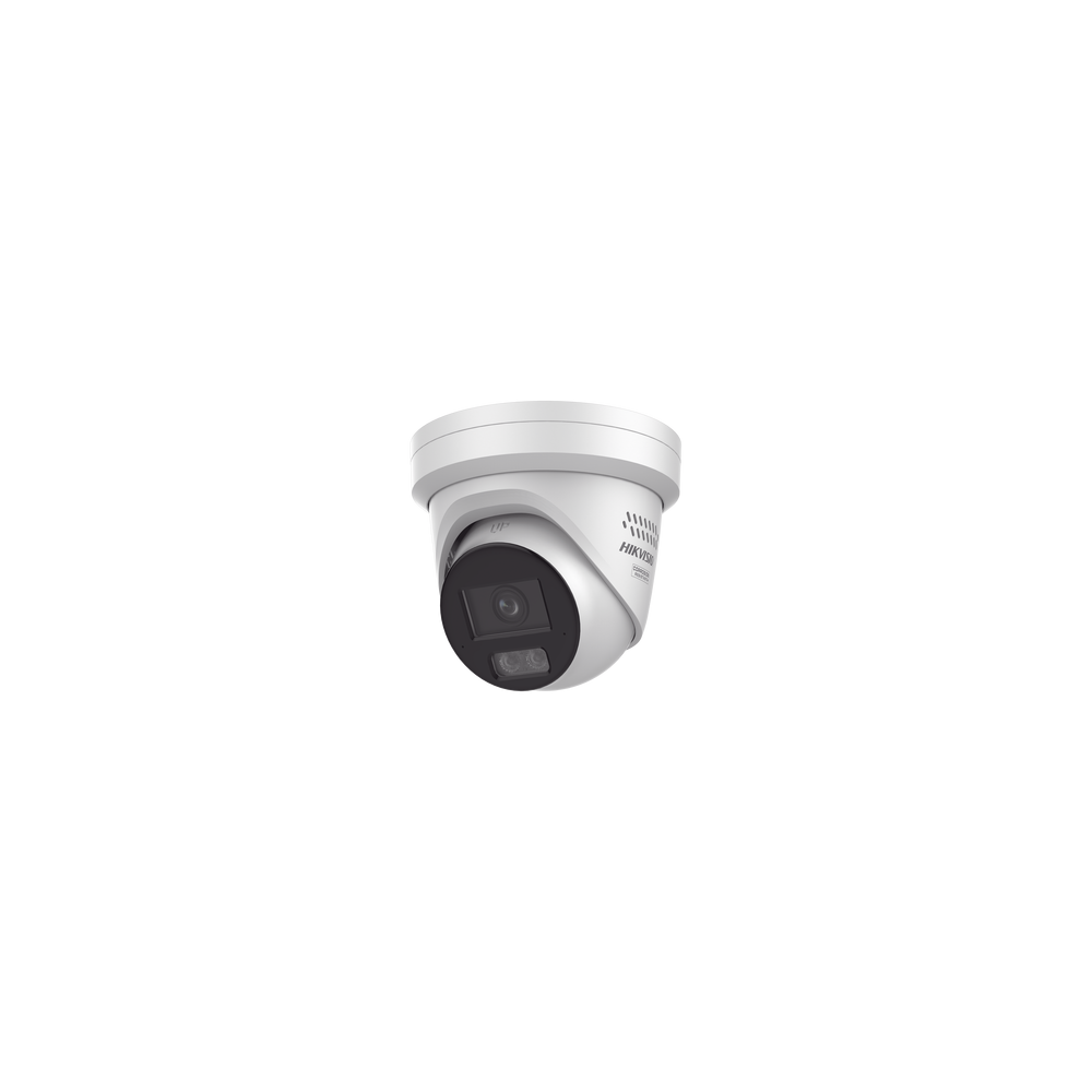 HIKVISION DS-2CD2347G3-LIS2UY/SRB [Dual Light + ColorVu 3.0 + HikAI] Turret IP 4 Megapixel / Lente 2.8 mm / 30 mts IR +