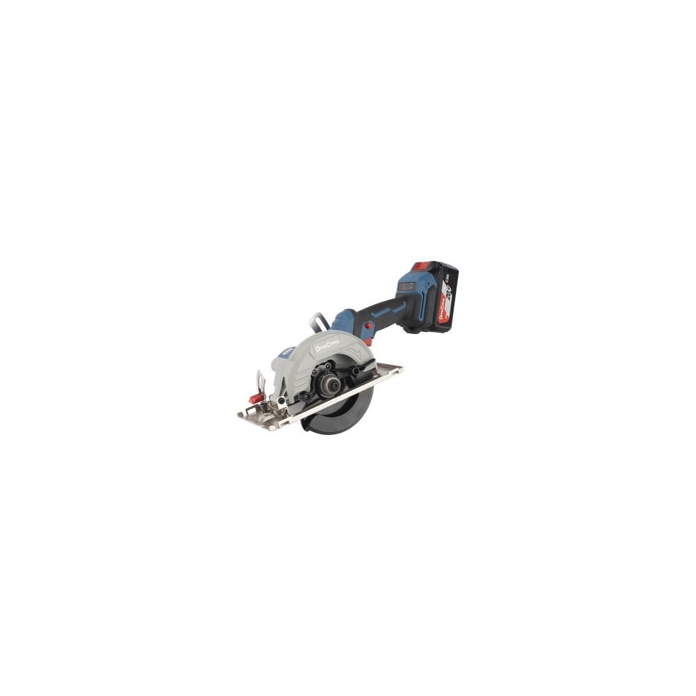 DONG CHENG DCMY-125-DM Sierra circular Inalmbrica sin escobillas de 20V Incluye una Batería de 4.0Ah y Cargador.