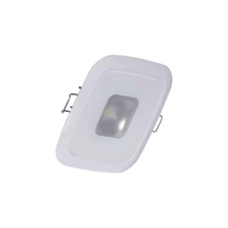 LUMITEC 116128 Luz led marina Square Mirage emite luz color blanco con atenuación rojo y azul de 380 lúmenes para uso in
