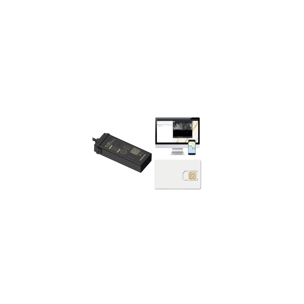 CONCOX VL103KIT2 KIT GPS / Localizador para Vehiculos / 4G LTE CAT1 con Fallback a 2G/ Apagado y encendido remoto / Sist