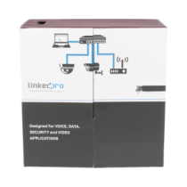 LINKEDPRO BY EPCOM PRO-CAT-5-EXT-LITE-DJ Bobina de Cable UTP 305 m Cat5e Con DOBLE FORRO para Exterior CLIMAS EXTREMOS C